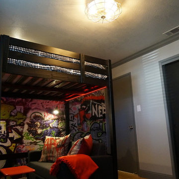 Industrial Teenage Bedroom