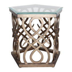 Monte Carlo Lamp Table (Pentagonal) - Side Tables And End Tables