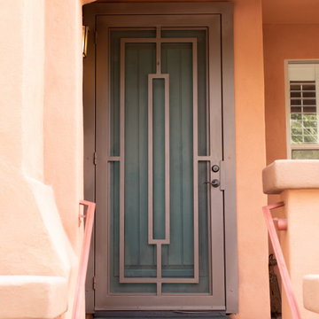 Tetris Clean Lines Iron Security Door