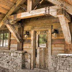 Gull Lake Retreat - Siding And Stone Veneer