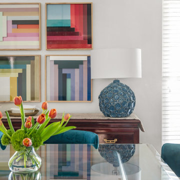 Art Collector's Dining Room