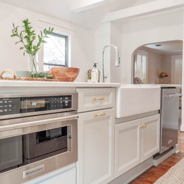 Nashville Sylvan Park Kitchen and Deck Addition