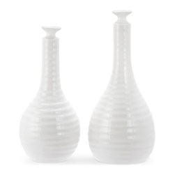 Sophie Conran For Portmeirion Oil & Vinegar Set - Oil and Vinegar Bottles