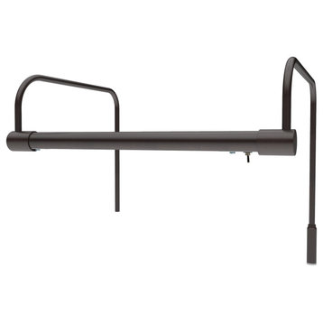 12" Slim Line Frame Light, Oil Rubbed Bronze With Plug-In Installation