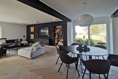 Modernes Esszimmer in Frankfurt am Main