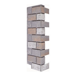 176-33-NEW YORK BRICK CORNER - 33"H X 8"W X 3/4"D - Wall Panels