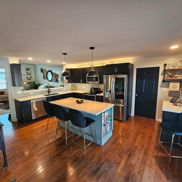 Stunning Kitchen Transformation Done With New Cabinets
