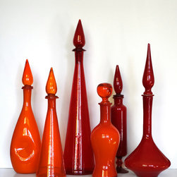 Mid Century Glass - Vases