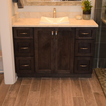 Lake Villa Master Bathroom Remodel
