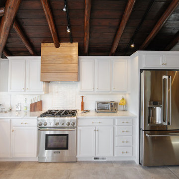 Rustic Traditional White Kitchen