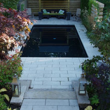 pool + garden