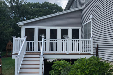 This is an example of a porch design in Bridgeport.