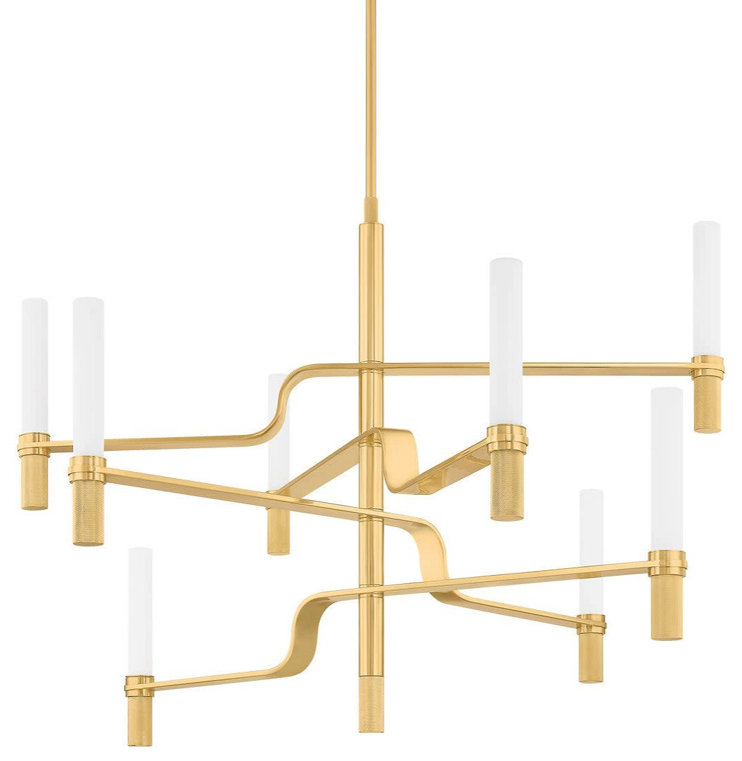 Hudson Valley Lighting 4008 Allentown 48"W Chandelier - Contemporary ...