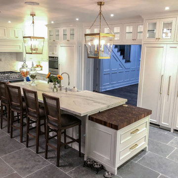 Astoria, NY- Transitional- Random Mix Walnut Butcher Block