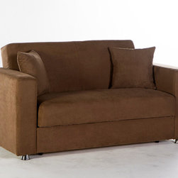 Tokyo Obsession Truffle Loveseat - Loveseats