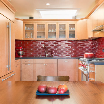 Red Tile Love—A Kitchen & Bath Remodel Inspired by Tile