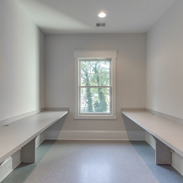Home Office w/Multi-Computer Desk Space