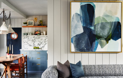 Houzz Tour: Moody Makeover for a Coastal New England Home