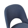 INK+IVY Nola Dining Chairs Set of 2, Navy