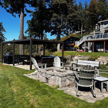 Outdoor Kitchen on Fox Island