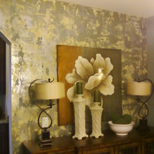 faux accent walls