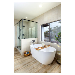 Triple Bathroom Remodel - Escondido - Transitional - Bathroom - San ...