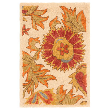 Safavieh Blossom Collection BLM912 Rug, Ivory/Multi, 2'6"x4'