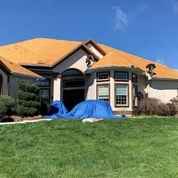Metal Barrel Tile Roof Replacement in Tazewell