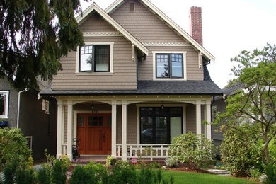 Example of a classic exterior home design in Vancouver