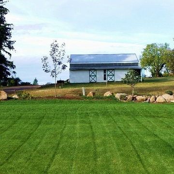 HOUZZ SUCCESS-STORY! Custom Designed Country Home & Our Master Planned Landscape