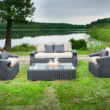 Toja Patio Furniture - Azores Love Seat Set - At The Lake