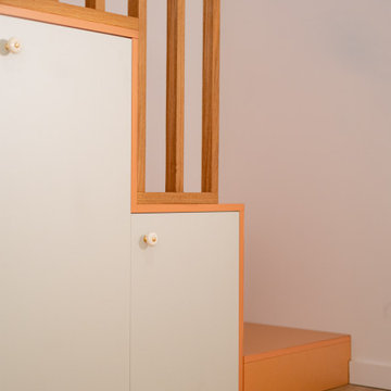 Aménagement chambre enfant avec mezzanine