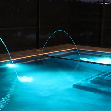 Travertine Swimming Pool
