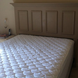 4 panel queen size door headboard - Headboards