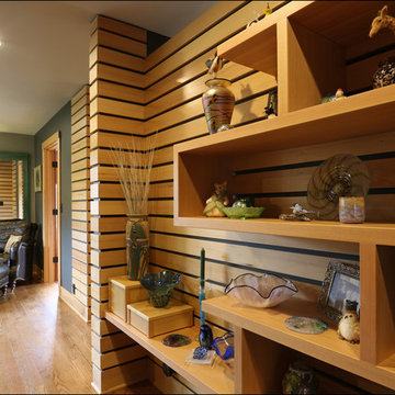 Southeast Portland Custom Woodwork Throughout Artistic Home