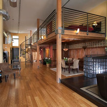 Loft dining area