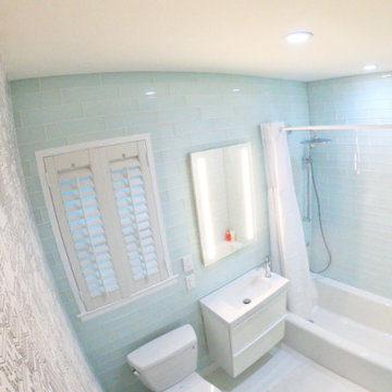 Contemporary Modern Custom Bathroom Renovation