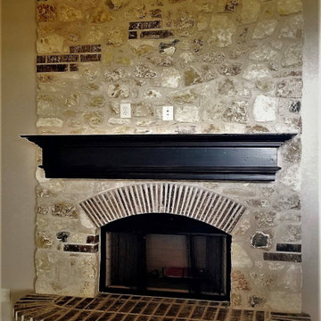 Fireplace/Mailbox/Firepit