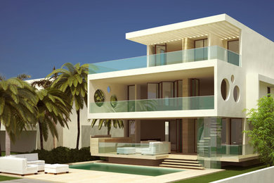 Custom Beach House, Ft. Lauderdale, Florida