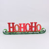 "Ho Ho Ho" Wooden Tabletop Sign