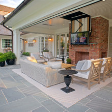 outdoor kitchen