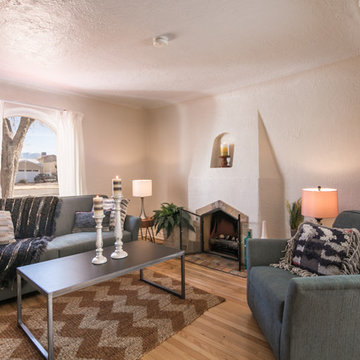 UNM Dollhouse - Home Staging Photos 615 Ridgecrest Drive SE, Albuquerque, NM  87