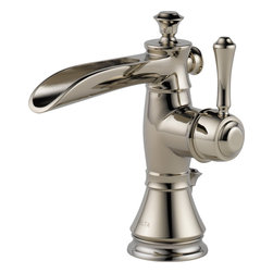 Delta Cassidy Single Hole - Single Handle Channel Spout - Bathroom Sink Faucets