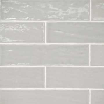 Marin 2.5" x 10" Ceramic Wall Tile, Pebble Gray (28-pack/5.09 sqft.)