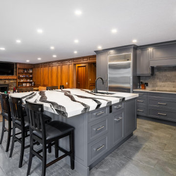 Kitchen - Grey & Bold