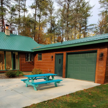 Concrete Log Siding Homes