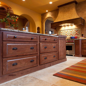 Adobe Kitchen - Rustic Beech