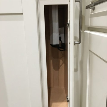 Electrical pop up inside cabinet