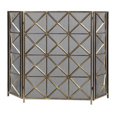 Most Popular Contemporary Fireplace Screens for 2018 | Houzz Browse a large selection of contemporary fire guards on Houzz