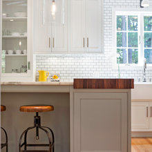 Butcher Block Counter/bathroom